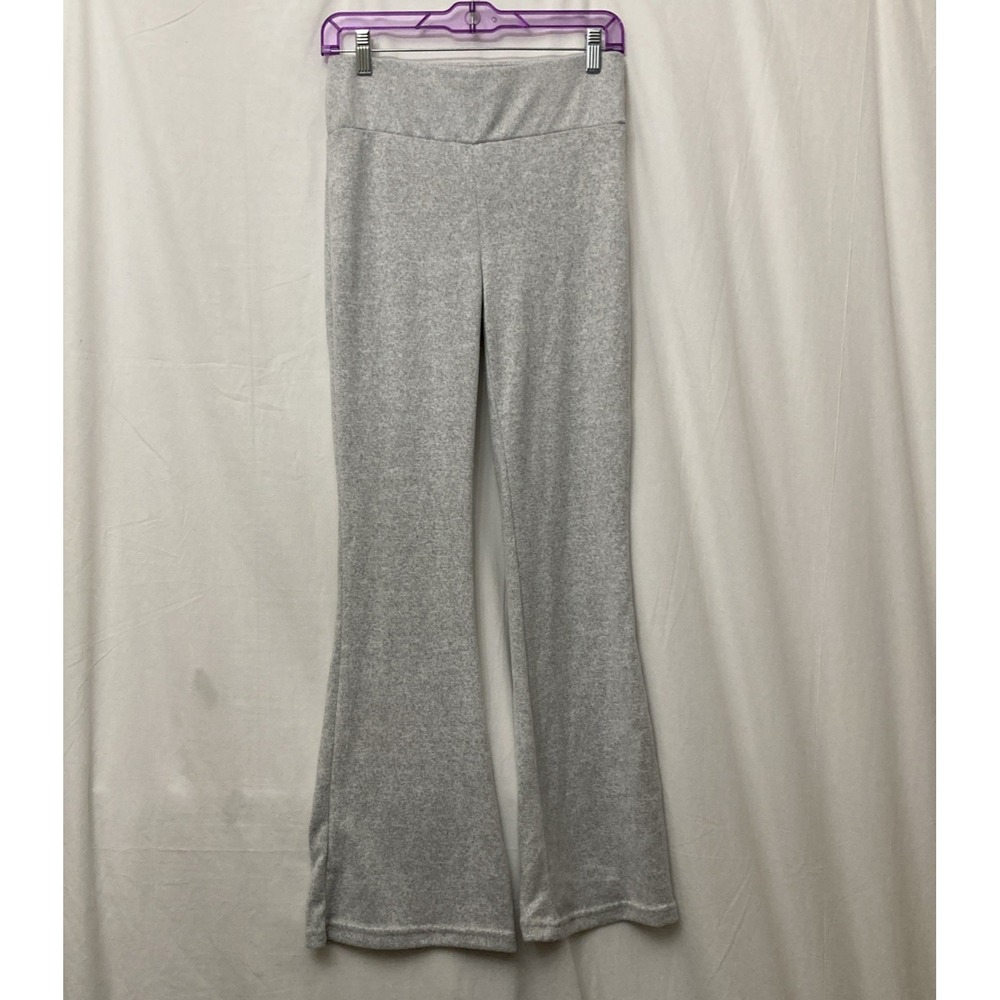 shosho Wide Leg Lounge Pants in Light Gray